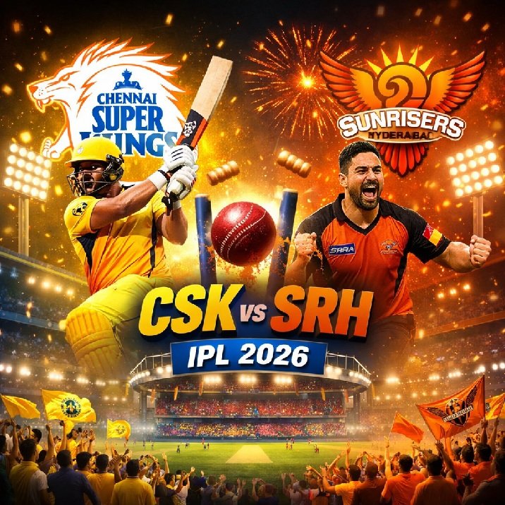 Chennai vs Hyderabad IPL 2026 highlights