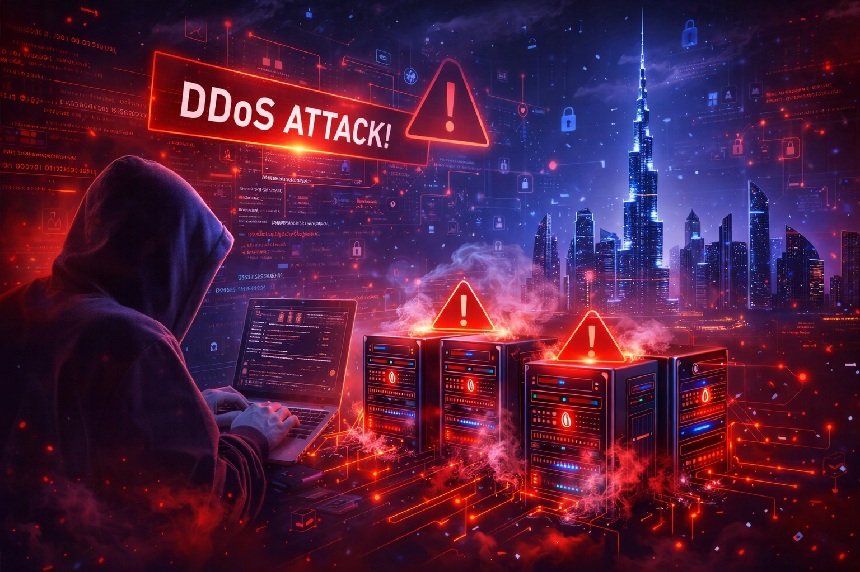 UAE DDoS attacks triple H2 2025