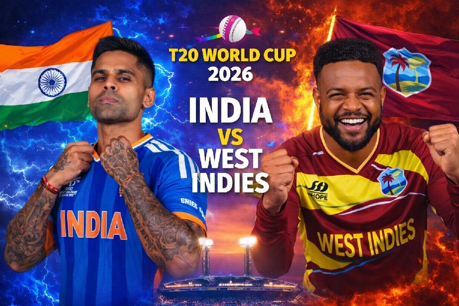 India vs West Indies T20 World Cup 2026 match details