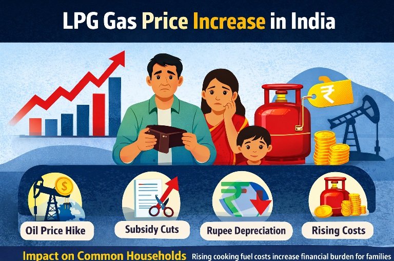 LPG Gas Price Increase in India