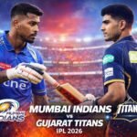 Mumbai Indians vs Gujarat Titans IPL 2026