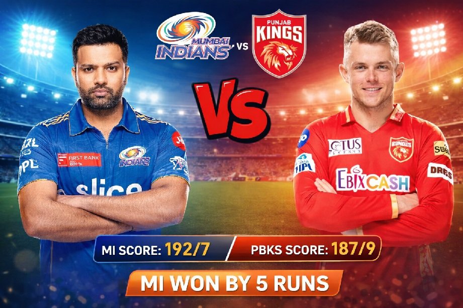 Mumbai Indians vs Punjab Kings