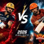 RCB vs SRH highlights 2026 Virat Kohli batting during IPL match