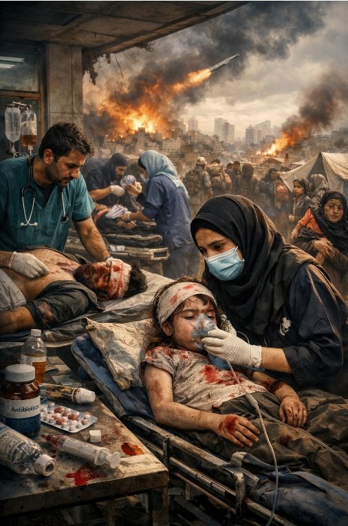 Iran war health crisis