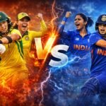 Australia Women vs India Women T20 players in action during an intense cricket match