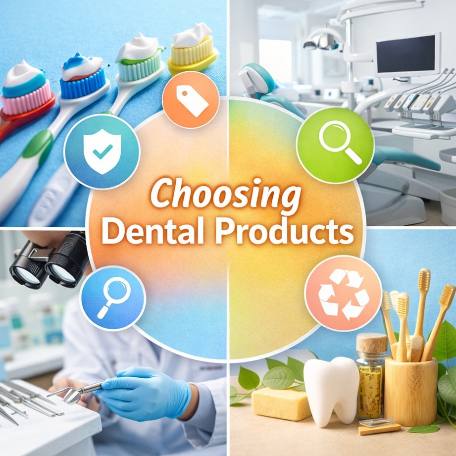 key factors to consider when choosing dental products for quality dental care