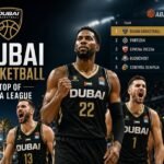 Dubai Basketball top of table ABA League celebrating victory in 2026 season