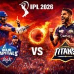 Delhi Capitals vs Gujarat Titans match IPL 2026 live action stadium view