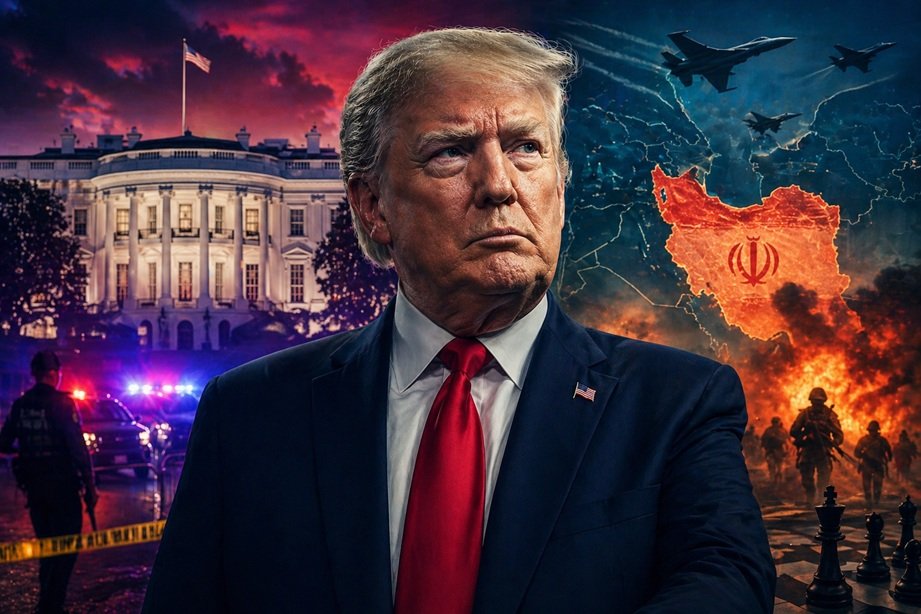 Trump says White House dinner shooting during Iran war statement at press briefing