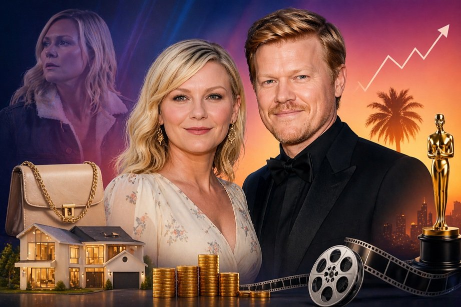 Jesse Plemons wife net worth Kirsten Dunst lifestyle and earnings