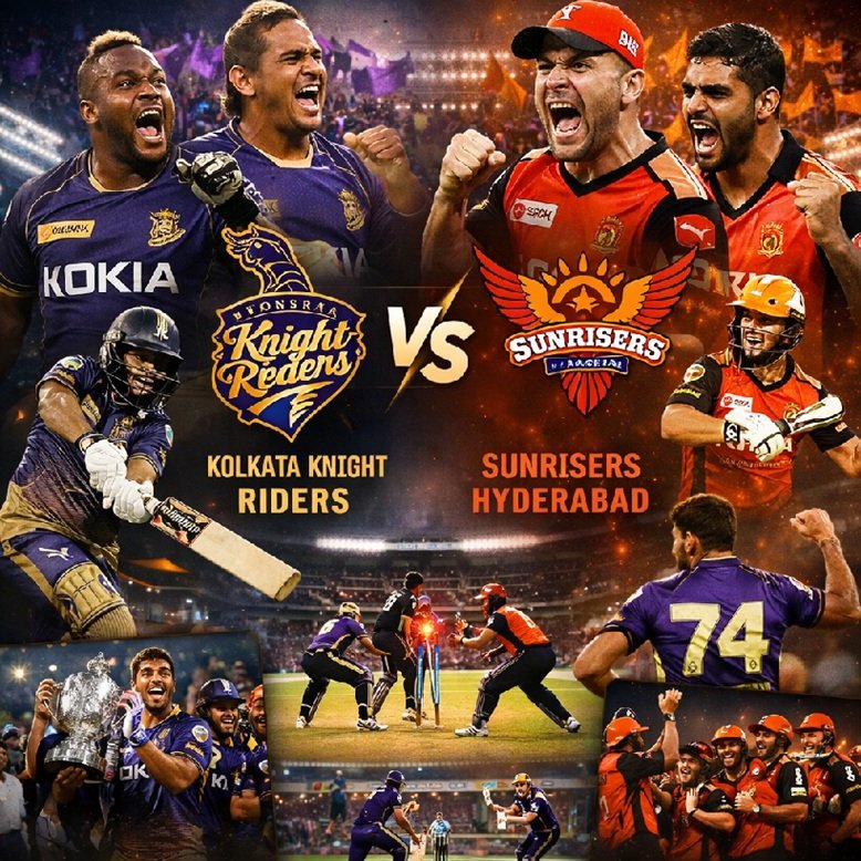 Kolkata Knight Riders vs Sunrisers Hyderabad timeline IPL rivalry highlights