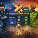 New Zealand vs South Africa head-to-head report cricket stats comparison