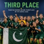 Pakistan women secure third place in FIFA Series 2026 tournament celebration moment