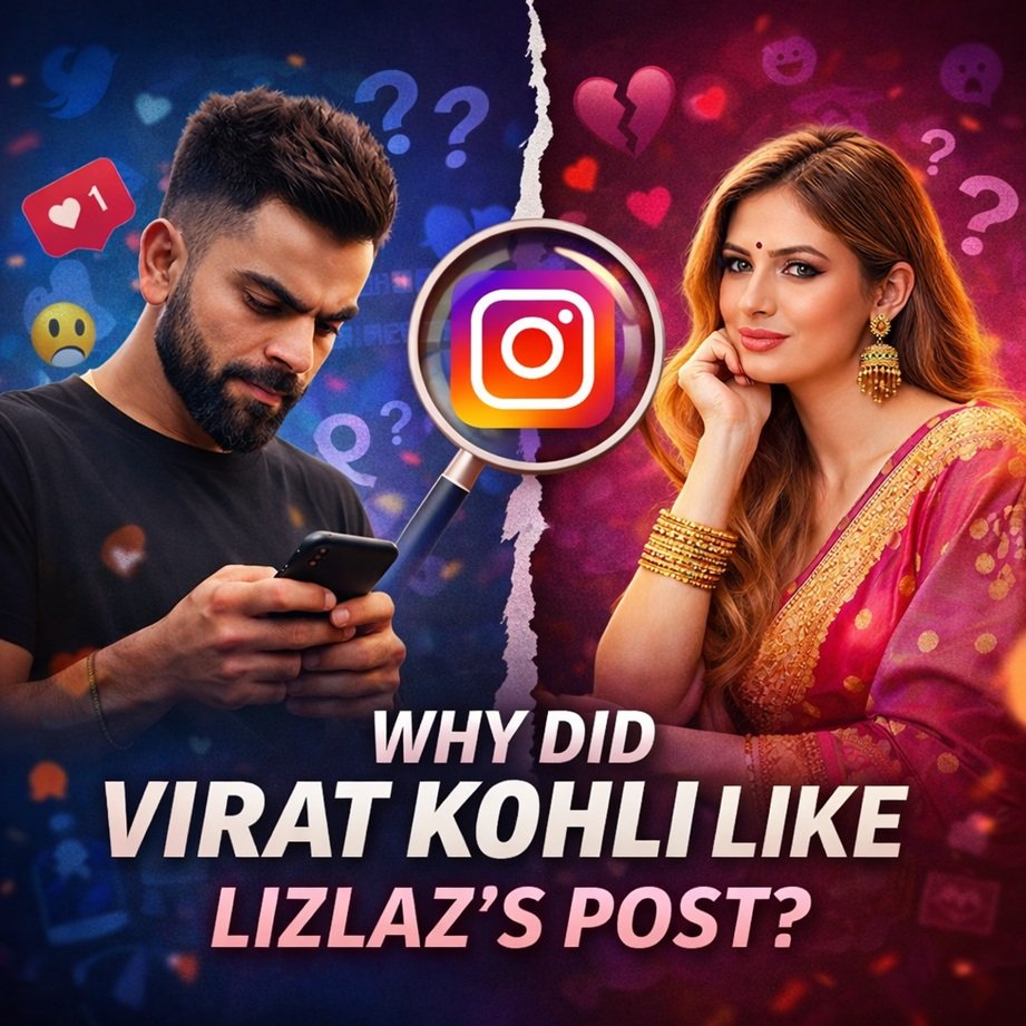 Why did Virat Kohli like influencer LizLaz post viral Instagram controversy