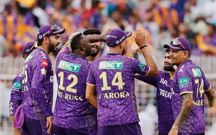DC vs KKR 2026 Score featuring Finn Allen century for KKR against Delhi Capitals