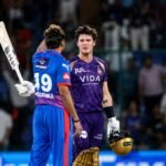 DC vs KKR 2026 Score featuring Finn Allen century for KKR against Delhi Capitals