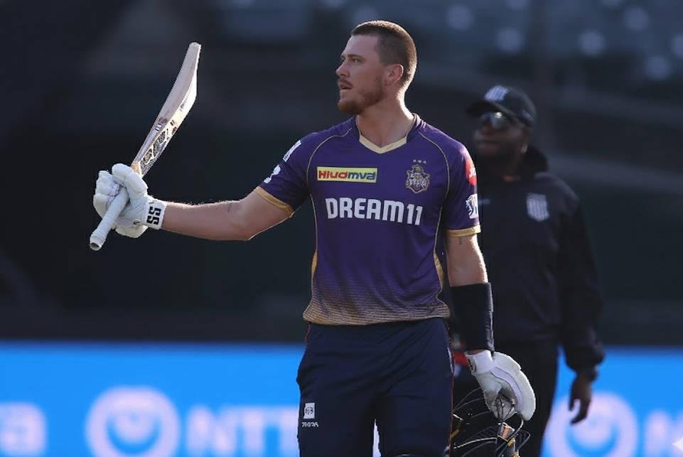 DC vs KKR 2026 Score featuring Finn Allen century for KKR against Delhi Capitals