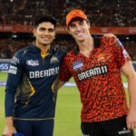 GT vs SRH Highlights 2026 featuring Kagiso Rabada celebrating Gujarat Titans victory over Sunrisers Hyderabad