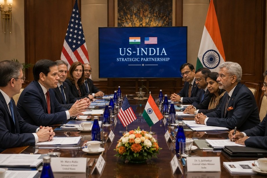 Rubio Meets PM Modi during US-India diplomatic talks in New Delhi