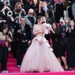 Met Gala 2026 celebrities in stunning futuristic outfits on red carpet