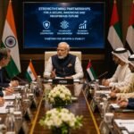 Modi UAE Five-Nation Visit begins with PM Narendra Modi arriving in UAE for strategic diplomatic talks