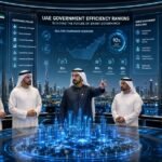 UAE Government Efficiency Ranking showing UAE global governance rise through technology and leadership