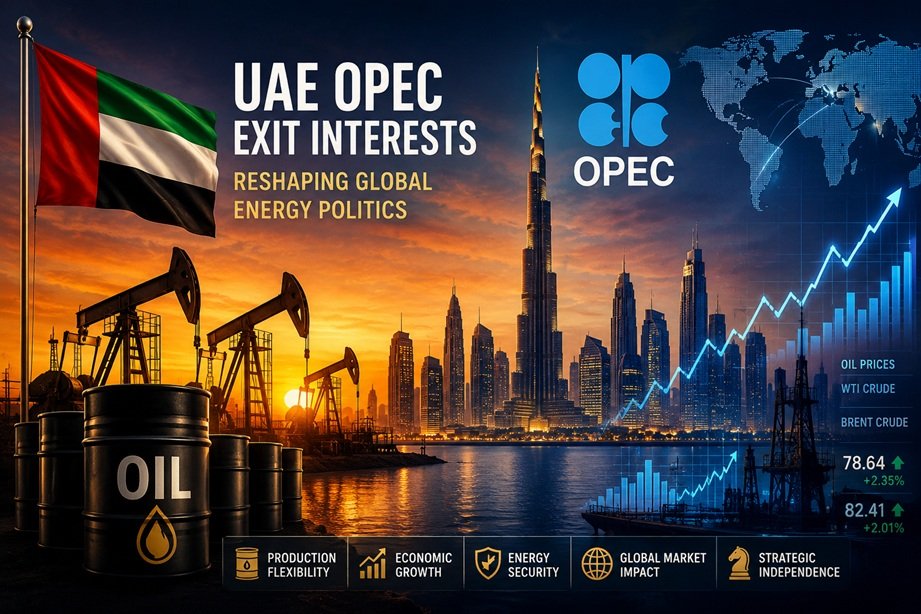 UAE OPEC Exit Interests reshaping global energy markets and oil policy