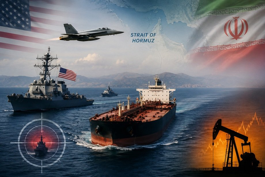 US fires on Iranian tanker near Strait of Hormuz