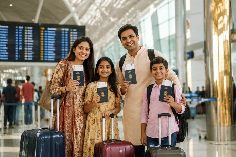 Indian Expats UAE Changes showing new passport fees and travel rules for Indian travelers in 2026