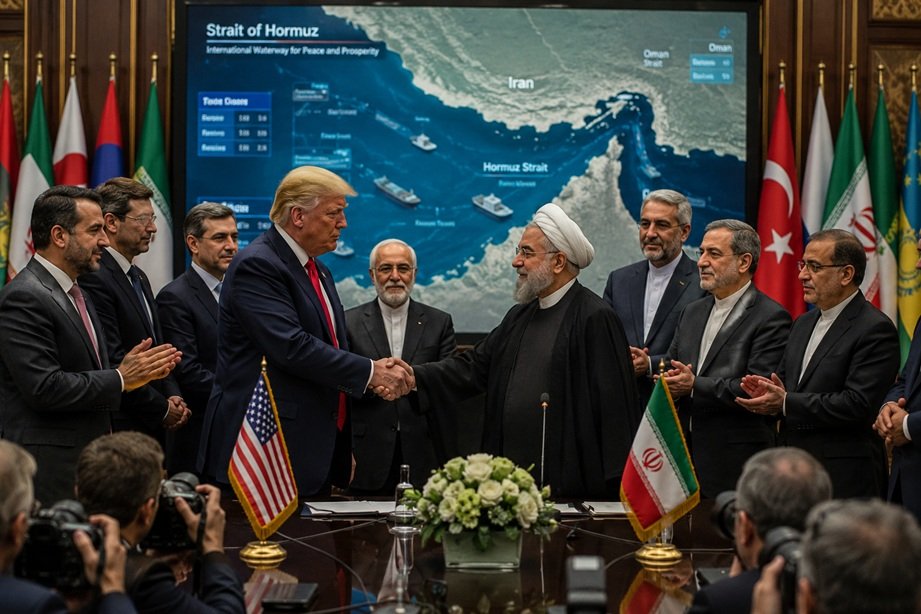 Iran-US Peace Deal Nears with Trump signaling signing and Strait of Hormuz reopening