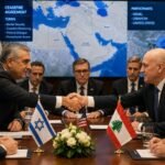 Israel Lebanon Ceasefire Deal negotiations between Israeli, Lebanese, and U.S. officials discussing regional peace and security