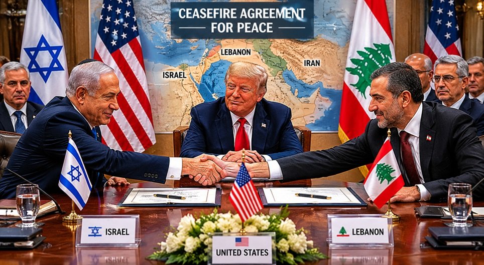 Trump Israel Hezbollah Ceasefire announcement amid ongoing Iran negotiations and Middle East peace efforts