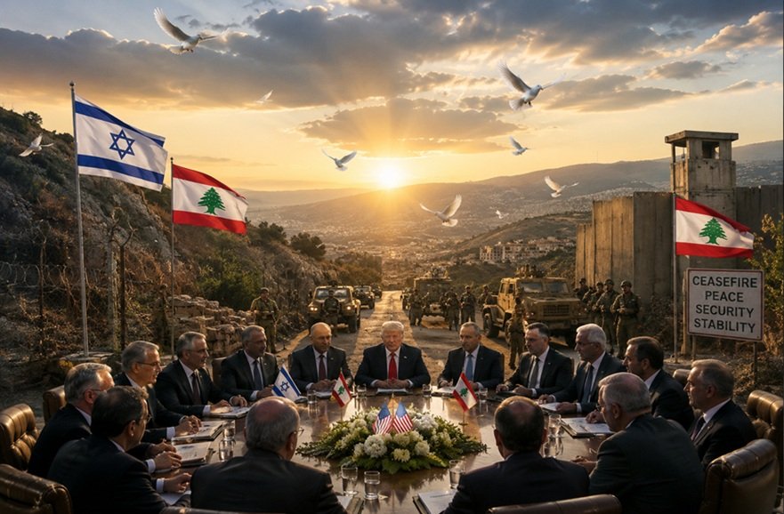 Trump Israel Hezbollah Ceasefire announcement amid ongoing Iran negotiations and Middle East peace efforts