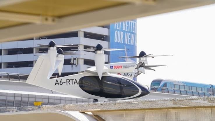 Dubai Taxi EV Hub with electric taxis charging at dedicated ultra-fast EV charging stations in Dubai